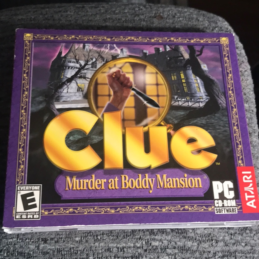 Clue Murder At Noddy Mansion PC CD-ROM Software. E (Everyone) Atari